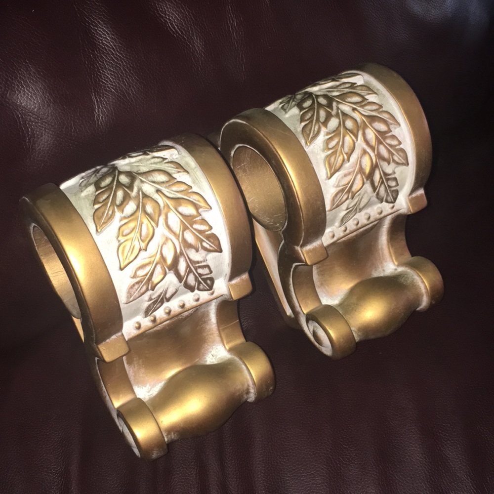 Gold Curtain holders